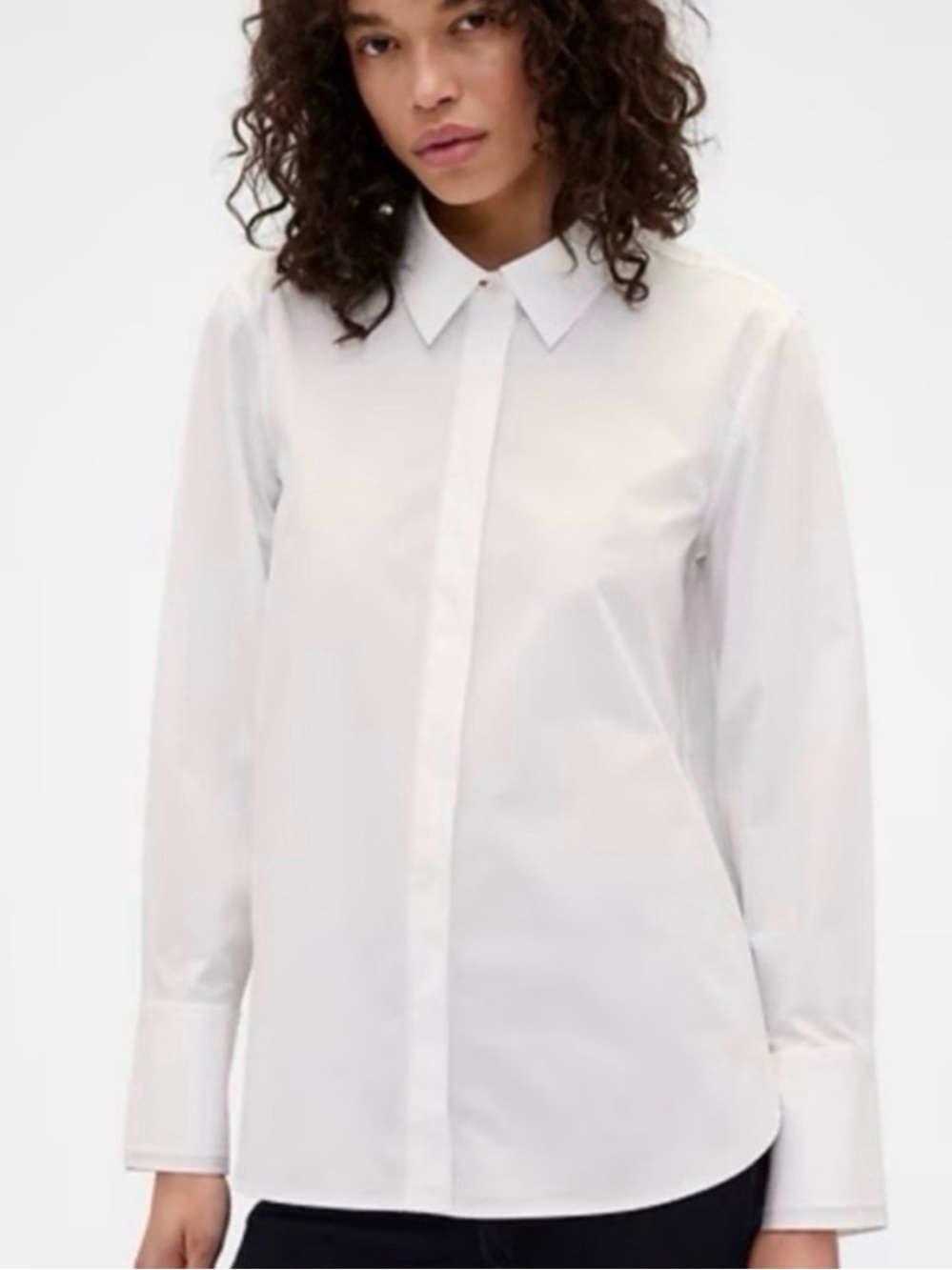 GAP x Victoria Beckham Classic White Collar Shirt